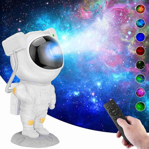 Astronaut Galaxy Projector - 360 Magnetic Head Rotation, Remote Control d877d7-b0