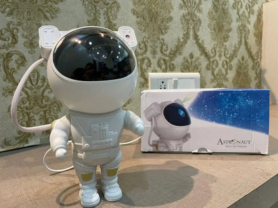 Astronaut Galaxy Projector - 360 Magnetic Head Rotation, Remote Control d877d7-b0